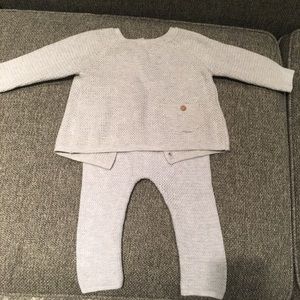 Zara Baby sweater set 6-9 mo